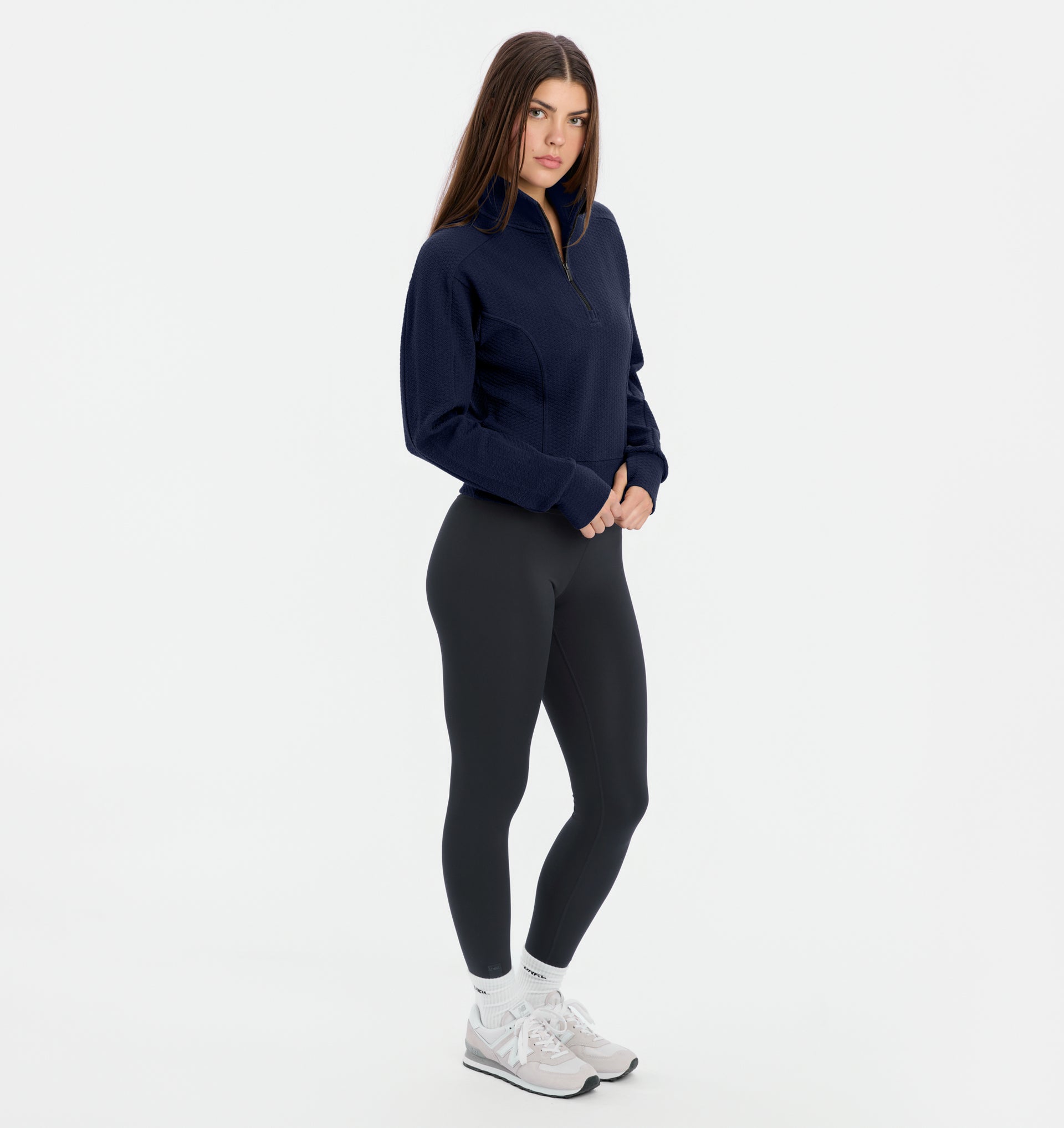 UNRL Womens Elevation Half-Zip Pullover Ã¢â‚¬â€œ Midnight Navy