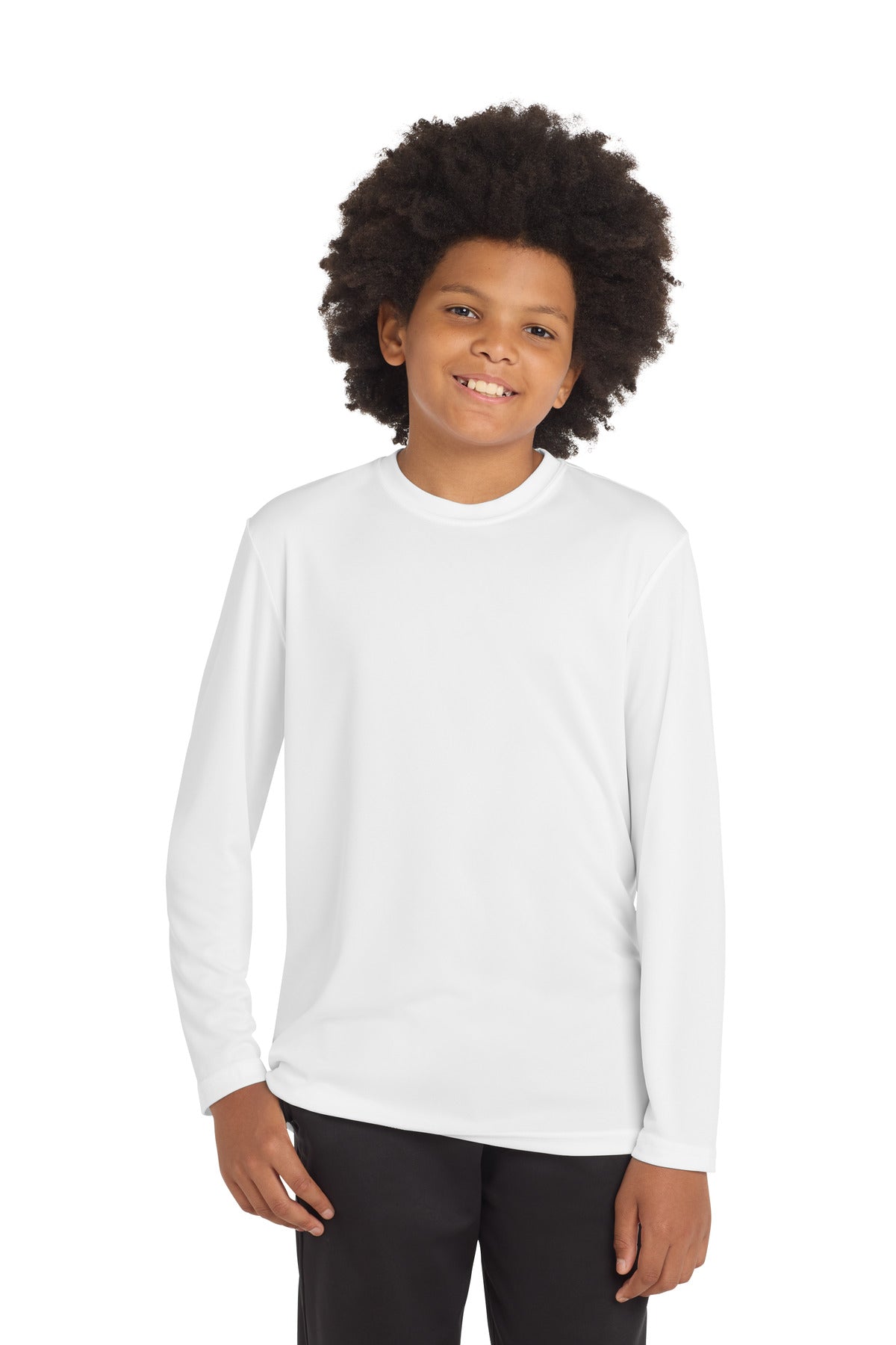 Sport-Tek   Youth Long Sleeve PosiCharge   Competitor Tee. YST350LS