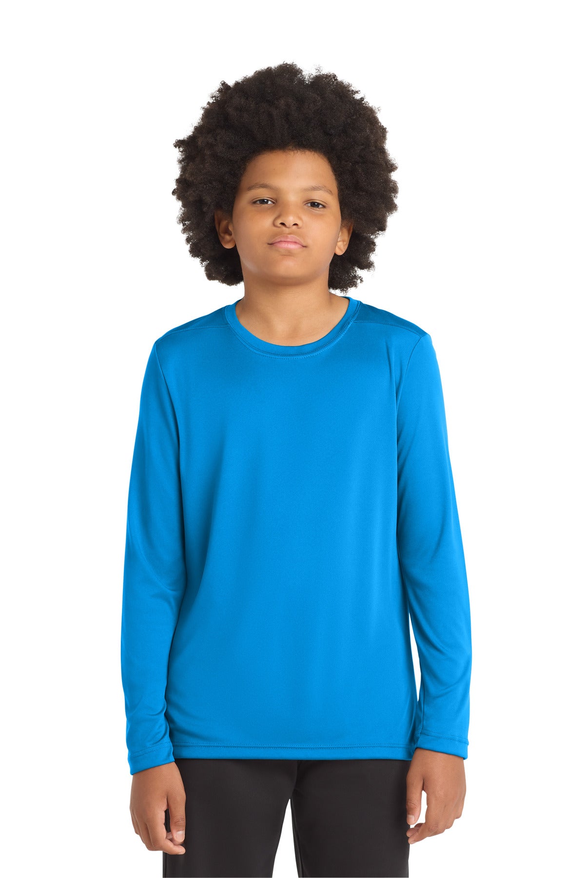 Sport-Tek    Youth Posi-UV   Pro Long Sleeve Tee. YST420LS