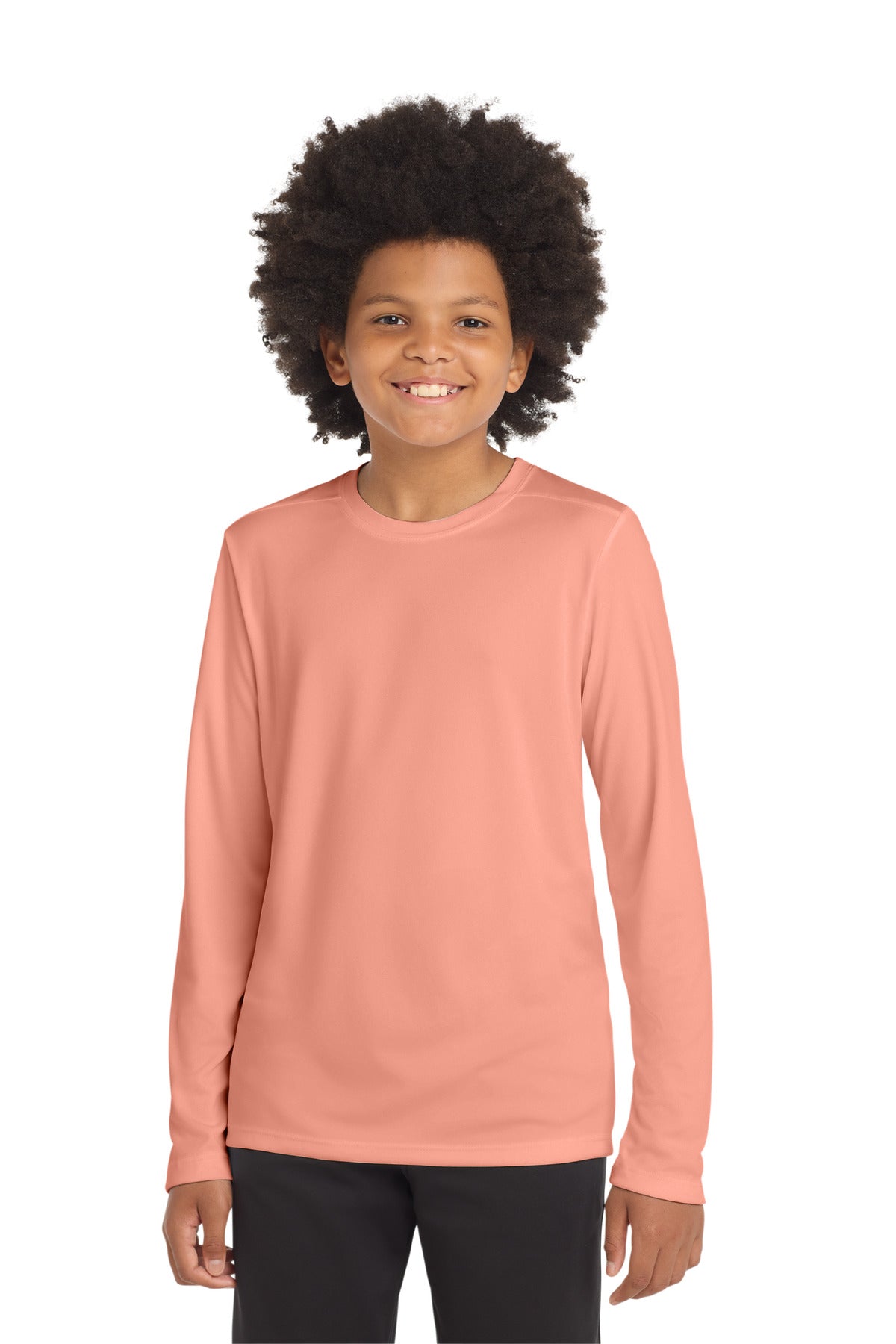 Sport-Tek    Youth Posi-UV   Pro Long Sleeve Tee. YST420LS