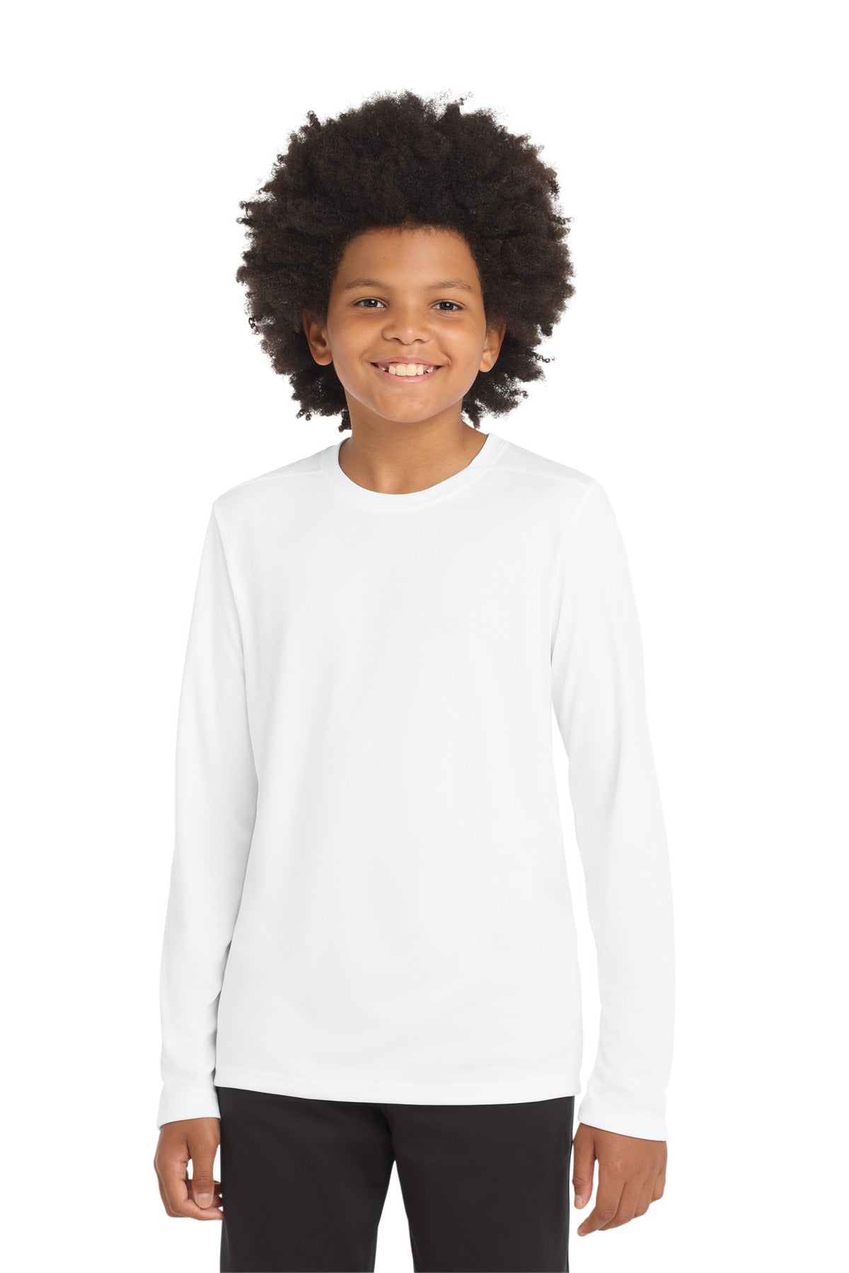 Sport-Tek    Youth Posi-UV   Pro Long Sleeve Tee. YST420LS
