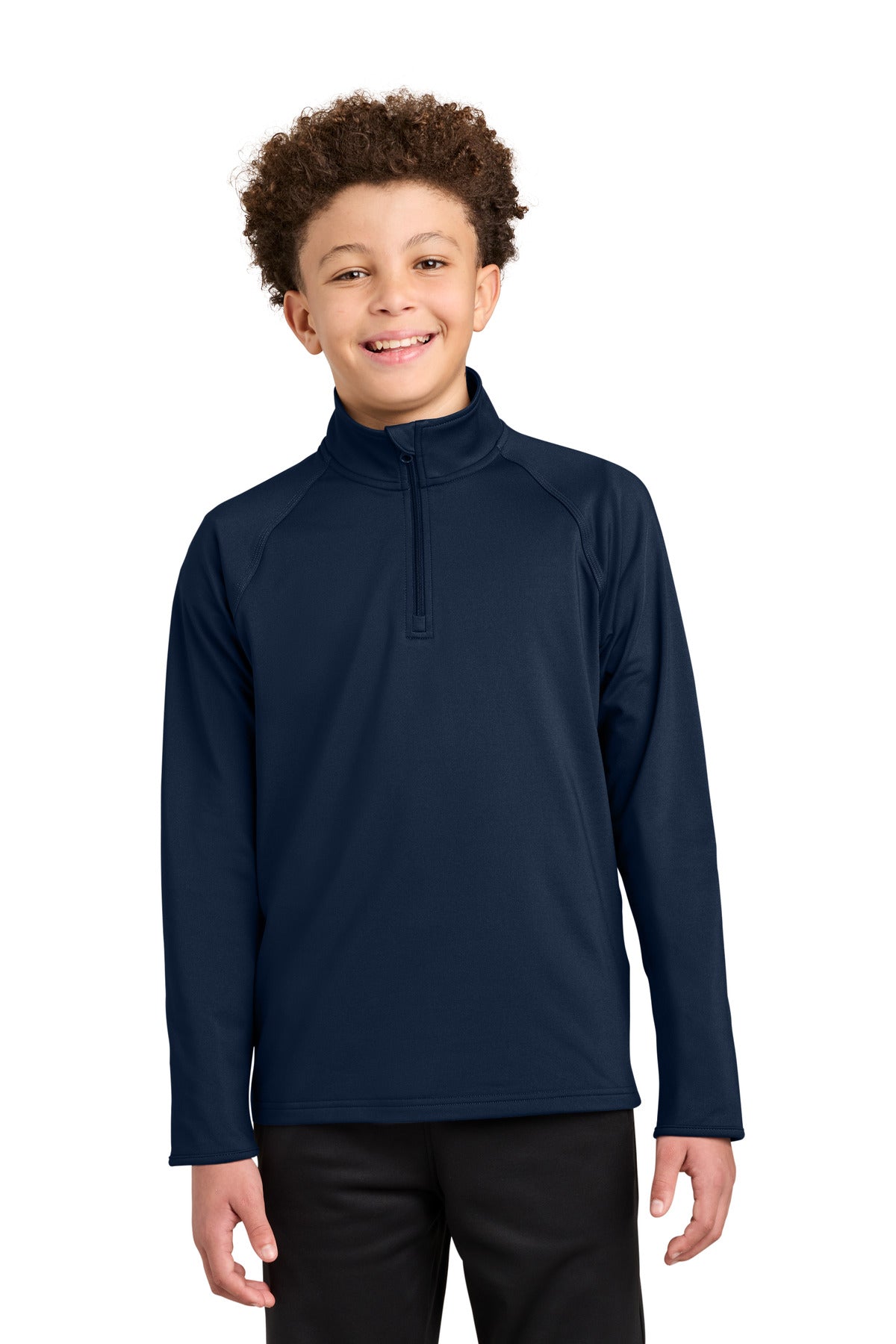 Sport-Tek   Youth Sport-Wick   Stretch 1/4-Zip Pullover YST850