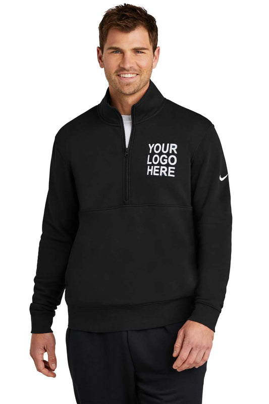 Nike Club Fleece Sleeve Swoosh 1/2-Zip NKDX6718