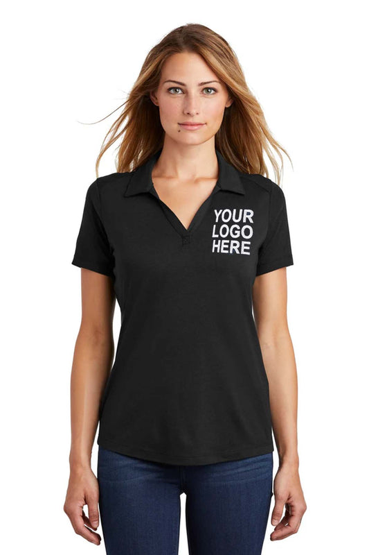 Sport-Tek    Women's PosiCharge    Tri-Blend Wicking Polo. LST405