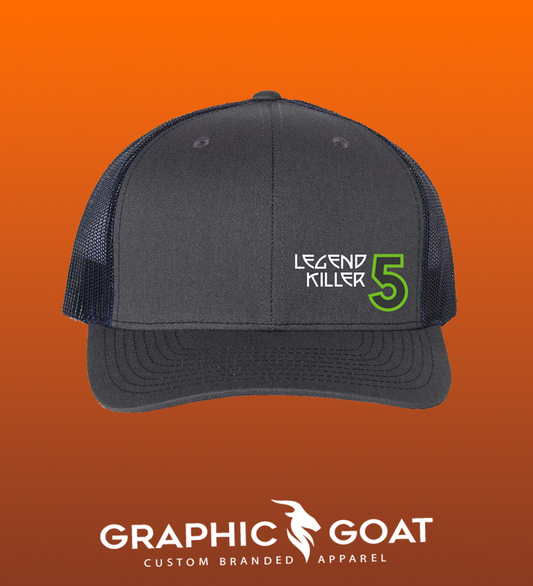 “Legend Killer 5” Limited Edition Snapback Hat – Graphic Goat Exclusive