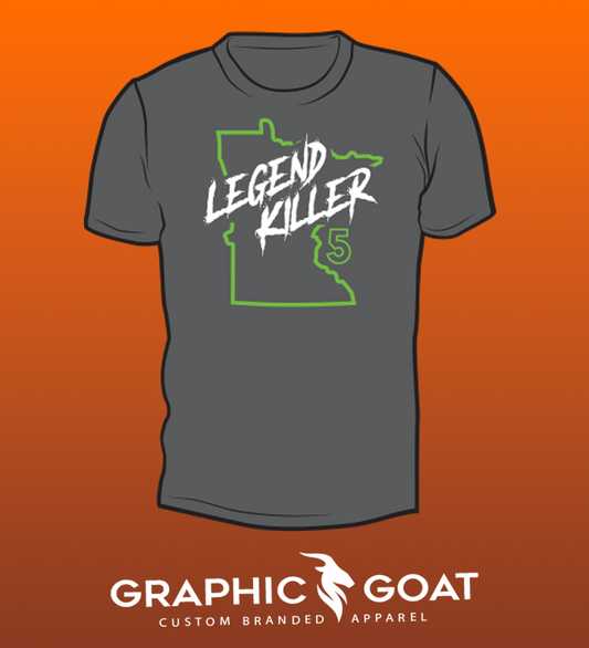 “Legend Killer” Limited Edition Bella+Canvas Shirt – Graphic Goat Exclusive