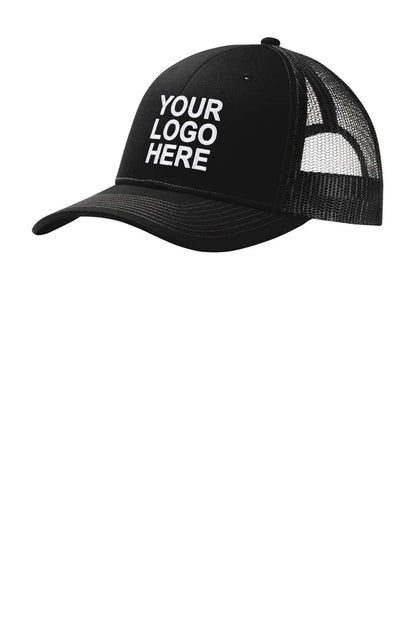 Port Authority   Snapback Trucker Cap. C112